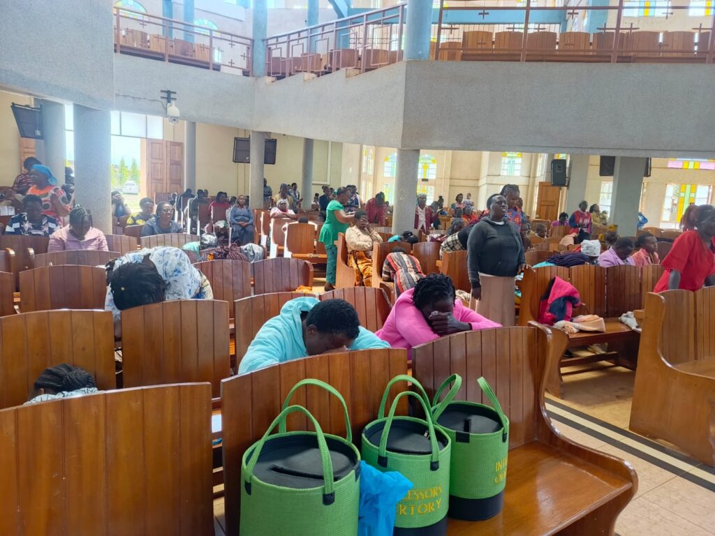 Diocesan intercessors prayers at St Paul's church Kutus on 1/5/026